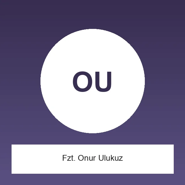 Fzt. Onur Ulukuz