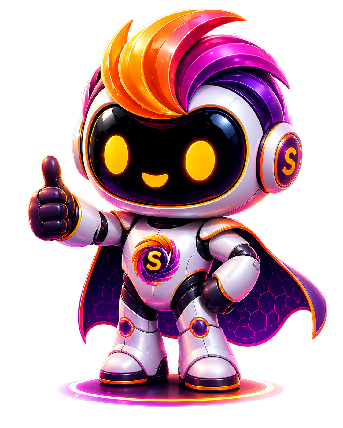 Spindora AI maskot