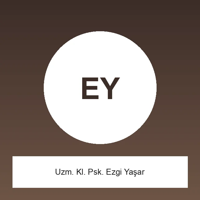 Uzm. Kl. Psk. Ezgi Yaşar